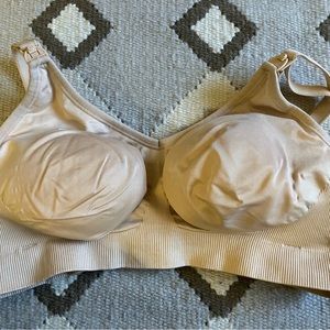Beige bravado nursing bra